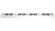 Elac Muro Large 3-Channel Passive Soundbar - White, Each