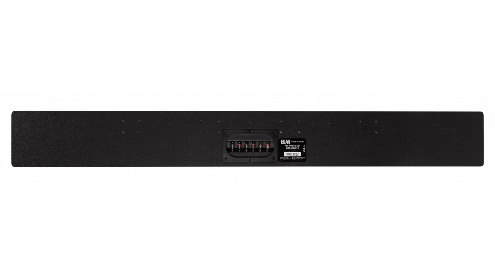 Elac Muro Small 3-Channel Passive Soundbar - Black, Each