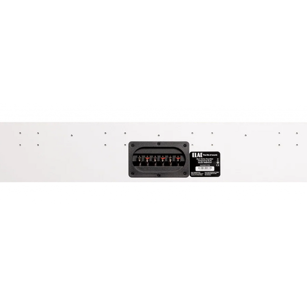 Elac Muro Small 3-Channel Passive Soundbar - White, Each