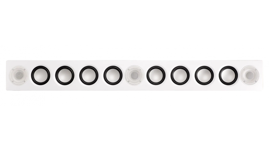 Elac Muro Small 3-Channel Passive Soundbar - White, Each
