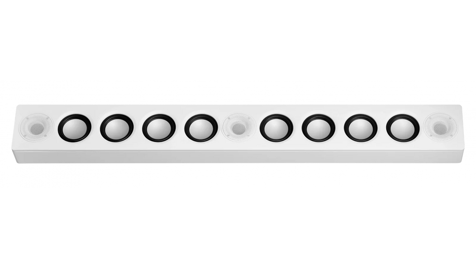 Elac Muro Small 3-Channel Passive Soundbar - White, Each