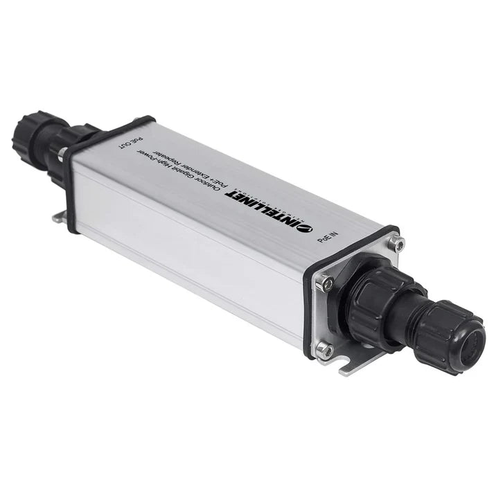 Intellinet 561211 Outdoor Gigabit High-Power PoE+ Extender Repeater