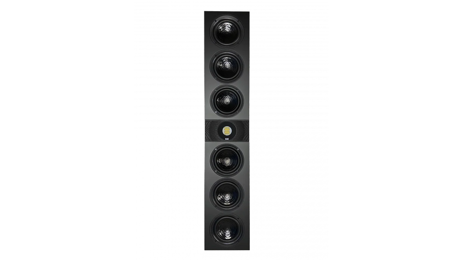 Elac Vertex III  JET 6.5" x 3 On-Wall Sealed Cabinet Speaker - Black, Each