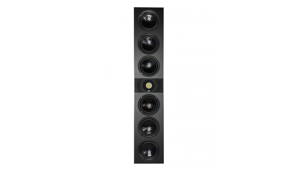Elac Vertex III  JET 6.5" x 3 On-Wall Sealed Cabinet Speaker - Black, Each