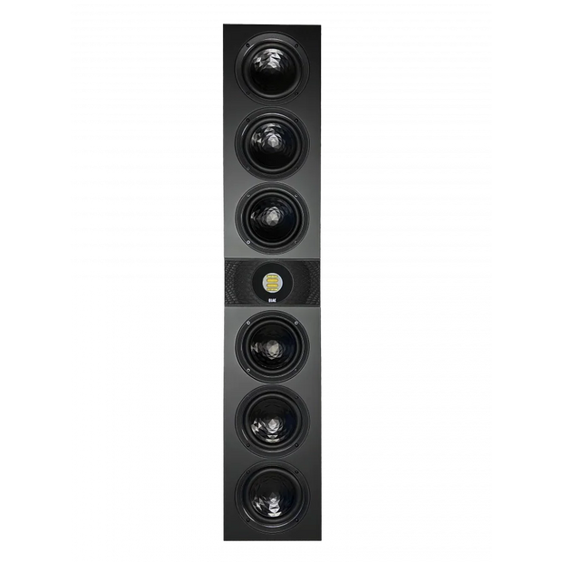 Elac Vertex III  JET 6.5" x 3 On-Wall Sealed Cabinet Speaker - Black, Each
