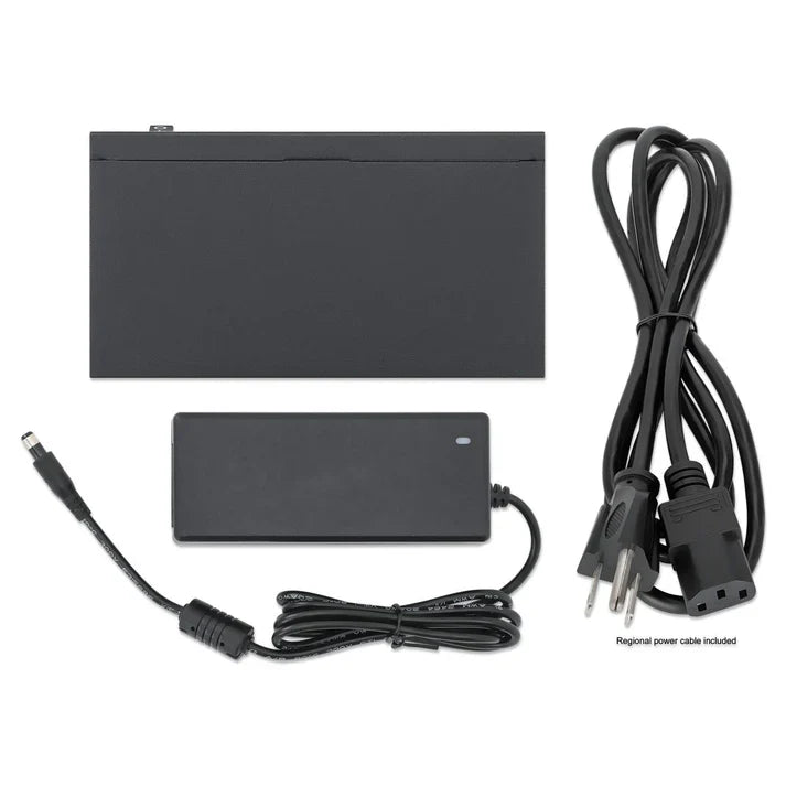 Intellinet 561082 PoE-Powered 5-Port Gigabit Switch with PoE Passthrough