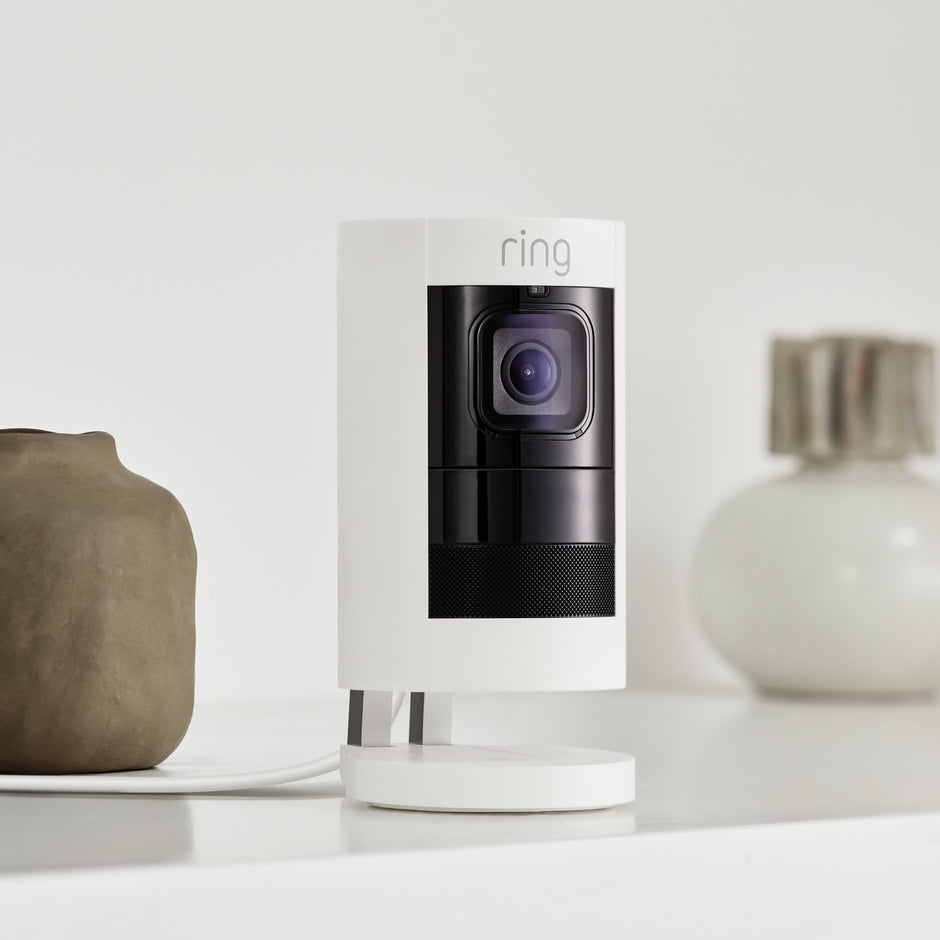 Ring Stick Up Cam Elite with PoE (White)