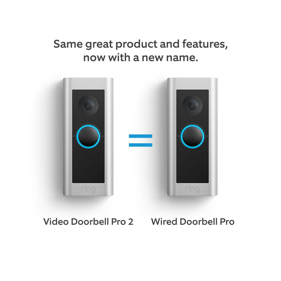 Ring B086Q54K53 Wired Doorbell Pro