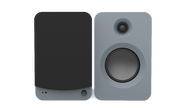 Kanto RENMG 200W Powered Bookshelf Speakers with HDMI ARC, USB-C, and Bluetooth 5.3 - Matte Grey, Pair