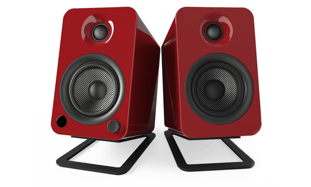 Kanto S4 Desktop Speaker Stands for Midsize Speakers - Black