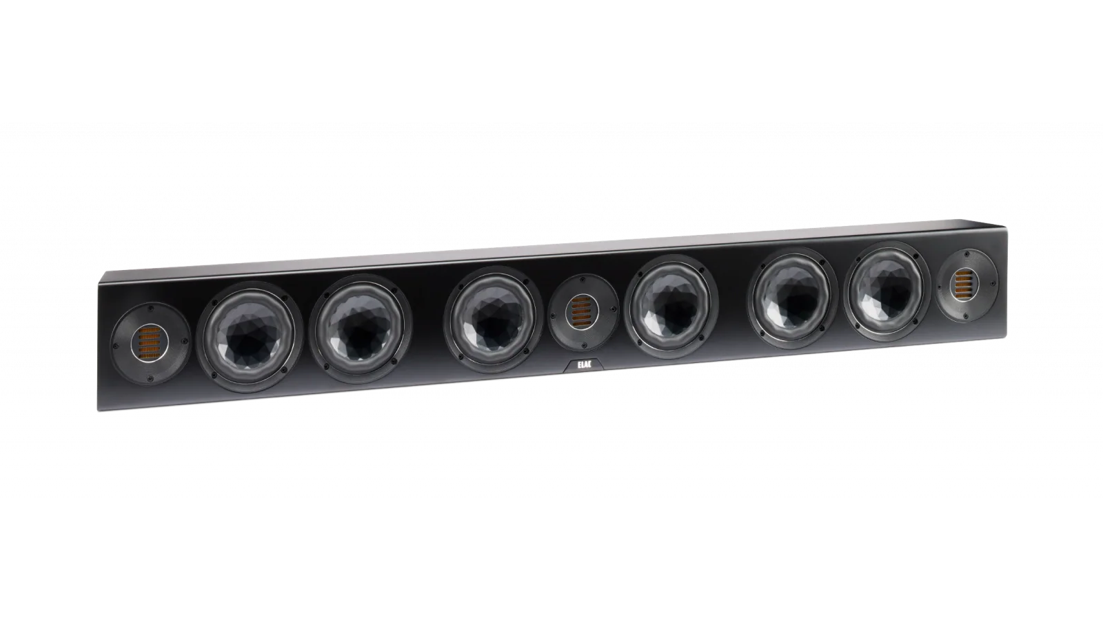 Elac Vertex III 3-Channel Passive Soundbar-JET-Small (Black), Each