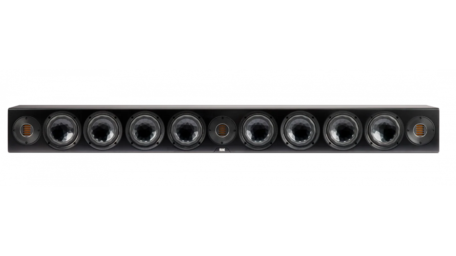 Elac Vertex III 3-Channel Passive Soundbar-JET-Large - Black, Each