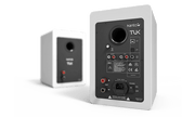Kanto TUKMW Premium Powered Speaker with Headphone Out, USB DAC, Dedicated Phono Pre-amp, Bluetooth, Matte White