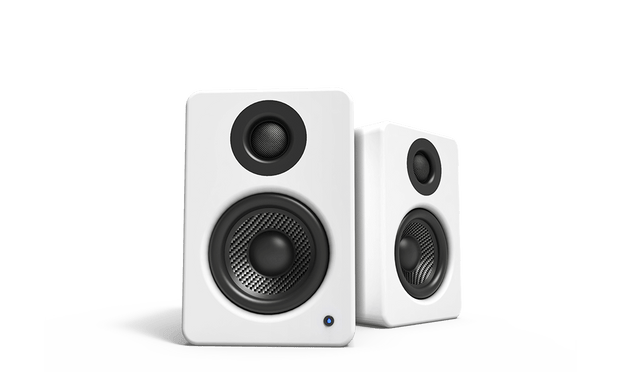 Kanto YU2MW 3" Driver - Powered Speakers with USB DAC and 3.5mm AUX - Matte White