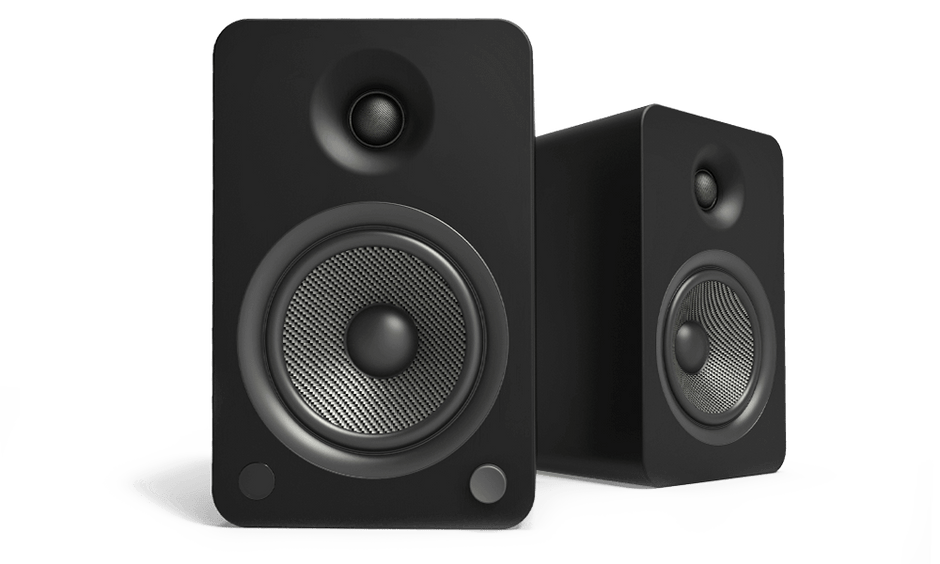 Kanto YU6MB 5.25" Driver - Powered Speakers with Bluetooth¬ and Phono Preamp - Matte Black