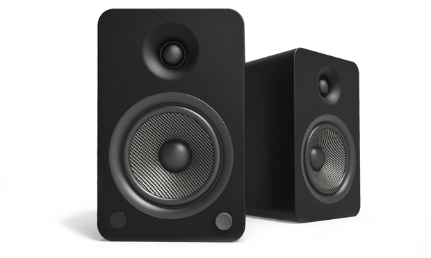Kanto YU6MB 5.25" Driver - Powered Speakers with Bluetooth¬ and Phono Preamp - Matte Black